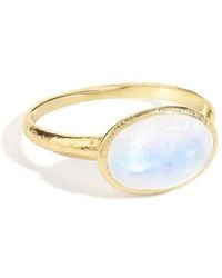 TIRAMISU - 14K Over 3.30 Ct. Tw. Moonstone Solitaire Ring - Lyst