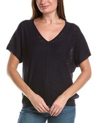 Michael Stars - Nina Linen-Blend Sweater - Lyst