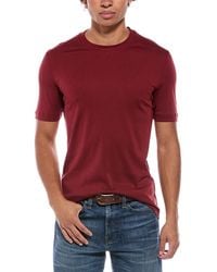 Brunello Cucinelli - Silk-Blend Slim Fit T-Shirt - Lyst