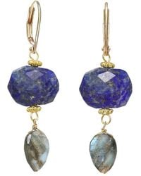 Rachel Reinhardt Jewelry - Gemstone Dangle Earrings - Lyst