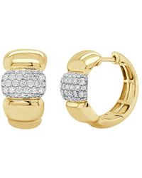 Sabrina Designs - 14K 0.50 Ct. Tw. Diamond Huggie Earrings - Lyst