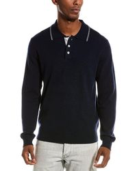 Kier + J - Kier + J Wool & Cashmere-blend Polo Shirt - Lyst
