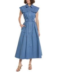 Nicholas - Trisha Utility Midi Dress - Lyst