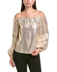 Ramy Brook - Esther Silk-Blend Top - Lyst