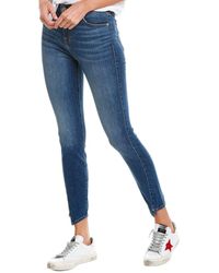 7 For All Mankind 7 For All Mankind Gwenevere Medium Blue Ankle Cut