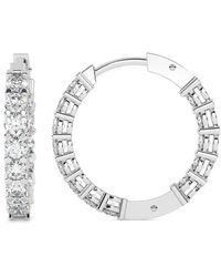 Lab Grown Diamonds - 14K 1.00 Ct. Tw. Lab-Grown Diamond Earrings - Lyst