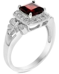 Amairah - 0.60 Ct. Tw. Garnet Cz Ring - Lyst