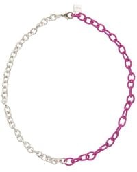 Juvell - 18k Plated Silk Link Necklace - Lyst
