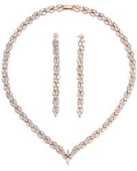 Eye Candy LA - Cz Necklace & Earring Set - Lyst