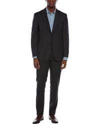 Canali - 2Pc Wool Suit With Flat Front Pant - Lyst
