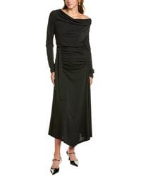 Nicholas - Elysia Scarf Cowl Neck Midi Dress - Lyst