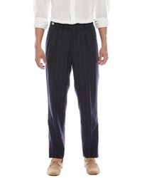 Brunello Cucinelli - Leisure Fit Pleated Wool-blend Pant - Lyst
