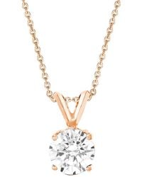 Amairah - 14K 2.00 Ct. Tw. Lab-Grown Diamond Pendant Necklace - Lyst