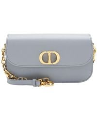 Dior - Grey Calfskin 30 Montaigne Avenue Small Shoulder Bag (authentic Pre- Loved) - Lyst