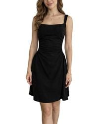 Ariele Tesoro - Solid Mini Dress - Lyst