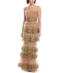 Marchesa - Soho Embroidered Gown - Lyst