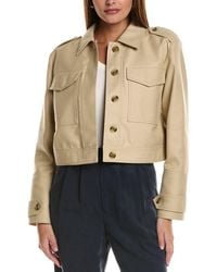 BOSS - Jafeli Cropped Jacket - Lyst