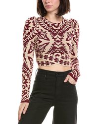 FARM Rio - Knit Top - Lyst