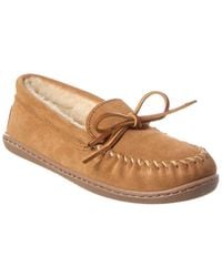 Minnetonka - Suede Slipper - Lyst