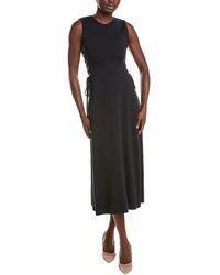 Max Mara - Delfi Knitted Wool Midi Dress - Lyst