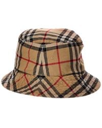 Burberry - Classic Bucket Hat - Lyst