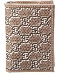 Gucci - Medium Gg Shadow Canvas & Leather Wallet - Lyst