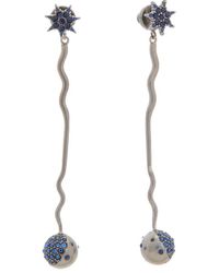 dior earrings saks