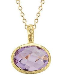 Reiss - 14k 6.50 Ct. Tw. Amethyst Necklace - Lyst