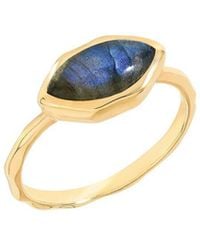 TIRAMISU - 14K Over 2.38 Ct. Tw. Labradorite Solitaire Ring - Lyst
