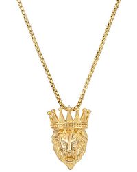 Eye Candy LA - The Bold Collection Titanium Cz Arthur Necklace - Lyst
