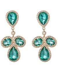 Eye Candy LA - The Luxe Collection Cz Celeste Z Statement Earrings - Lyst