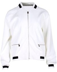 CHANEL - Knit Blouson Jacket, Size Fr, 42 (authentic Pre-loved) - Lyst