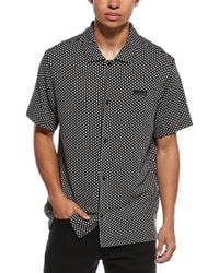 KARL LAGERFELD - Diamond Pattern Jacquard Shirt - Lyst