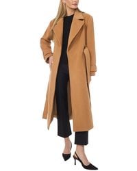 Ted Baker - Wool-Blend Wrap Coat - Lyst