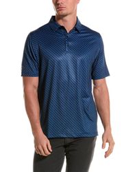 Callaway Apparel - Swing Tech All Over Chev Printed Polo Shirt - Lyst