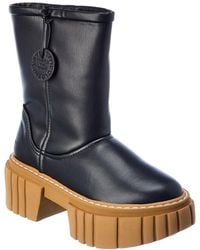 Stella McCartney - Emilie Teddy Platform Boot - Lyst