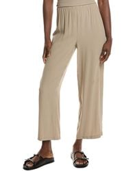 Eileen Fisher - Silk Straight Ankle Pant - Lyst