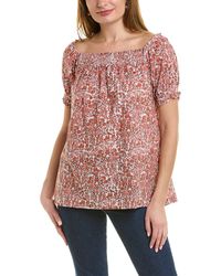 Pomegranate - Puff Blouse - Lyst