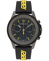 Versace - Greca Action Chrono Watch - Lyst