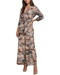 L'Agence - Cameron Long Shirt Dress - Lyst