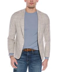 BOSS - Slim Fit Wool & Linen-Blend Blazer - Lyst