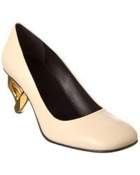 JW Anderson - Chain Link Leather Pump - Lyst