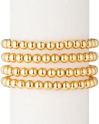 Eye Candy LA - 18k Plated Sophia Bracelet Set - Lyst