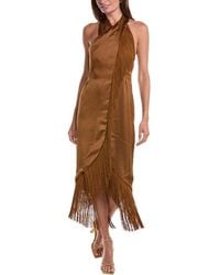 BCBGMAXAZRIA - Fringe Cocktail Dress - Lyst