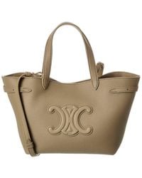 Celine - Cabas Anais Mini Leather Tote - Lyst