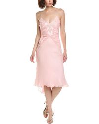 Issue New York - Solid Midi Dress - Lyst