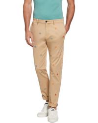 Original Penguin - Embroidered Pete Flat Front Chino - Lyst