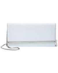 Jimmy Choo - Milla Glitter Wallet On Chain - Lyst