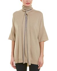 Brunello Cucinelli Cashmere Jumper - Natural