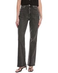 Rag & Bone - Peyton High-Rise Inky Full Length Bootcut Jean - Lyst